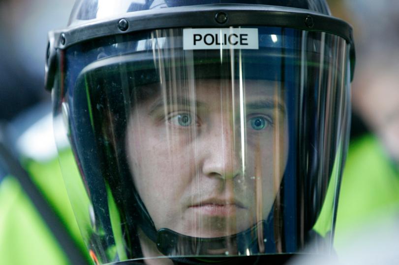 G20 policeman