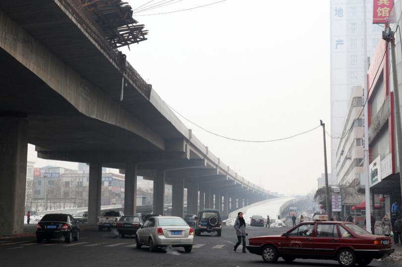Urumqi unfinished highway